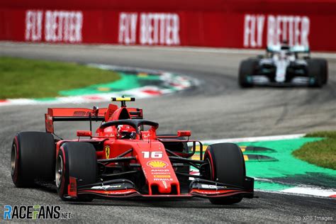 Charles Leclerc Ferrari Monza 2019 · Racefans