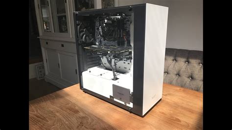 White Pc Build 2017 With Nzxt S340 Elite Youtube