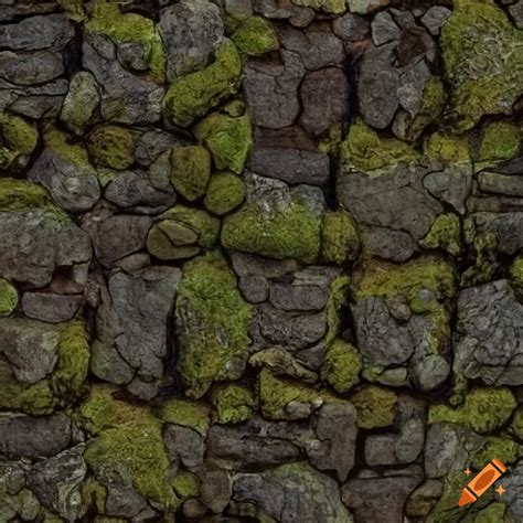 Mossy Cobblestone Texture