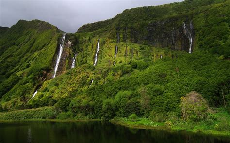 Portugal Rivers Lakes Mountains Trees Wallpaper 1920x1200