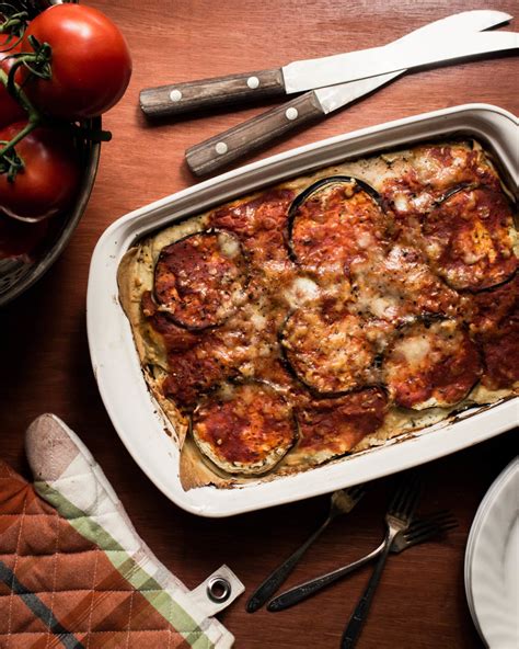 Eggplant Lasagna Recipe With Ricotta And Herbs