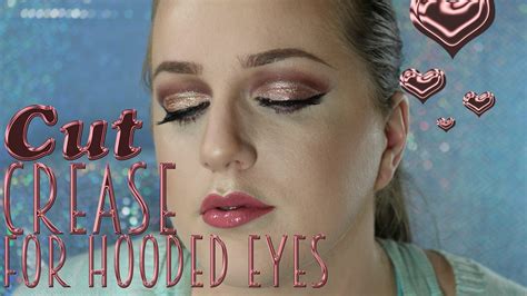 Cut Crease Tutorial For Hooded Eyes Youtube