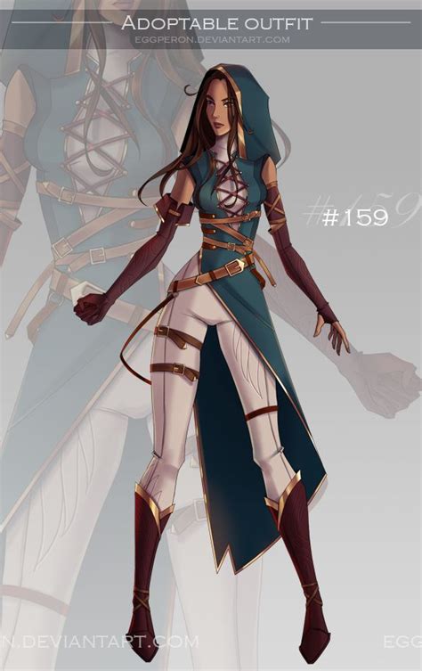 Closed Auction Adoptable Outfit 159 By Eggperon Fashion Design