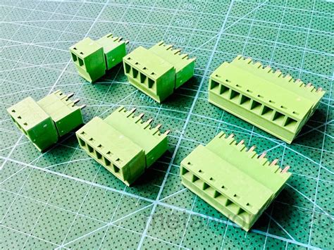 Female Phoenix Style 35mm Pluggable Terminal Block Male Socket M F