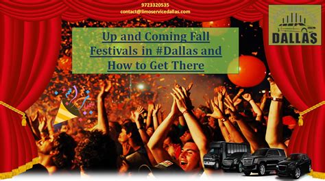 Up And Coming Fall Festivals In Dallas And How To Get There