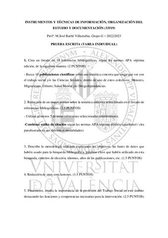 Examen Primera Convocatoria 2023 Pdf