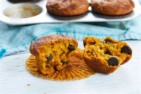 Chocolate Chip Pumpkin Muffins Recipe Gemmas Bigger Bolder Baking