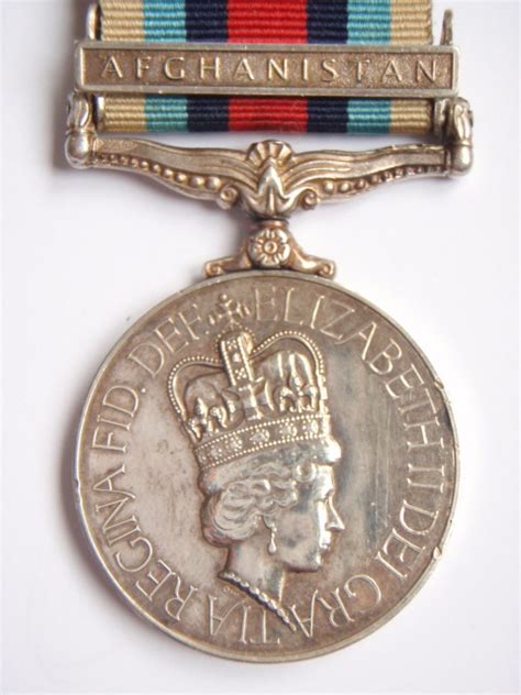 Osm Afghanistan Medal Royal Artillery British Medals Military