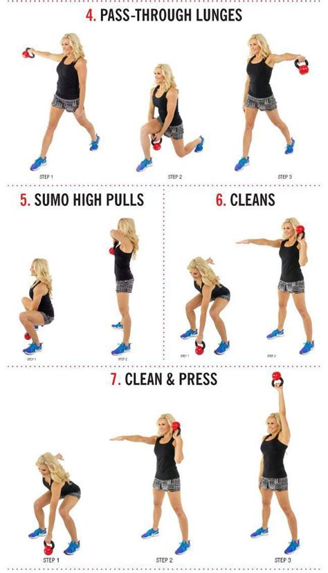 Pin By Leslie Cavala On Fitness Kettlebell Workouts For Women Workout Routine Exercise