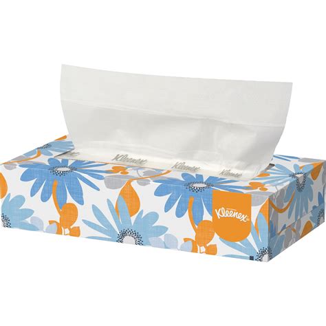Kleenex Professional Facial Tissue For Business 21606 Flat Tissue Boxes 125 Per Box