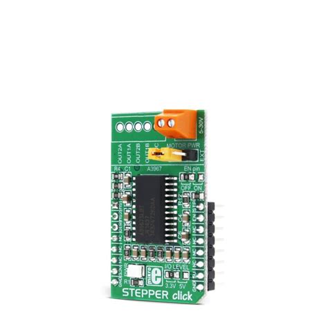 Stepper Click Stepper Motor Driver Board With A3967slbt Microstepping