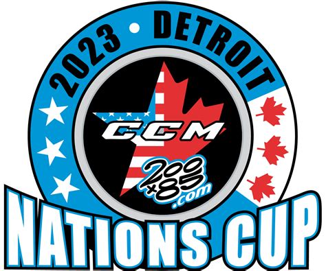 2023 CCM Nations Cup Detroit 34799IL Northwest Designs Ink