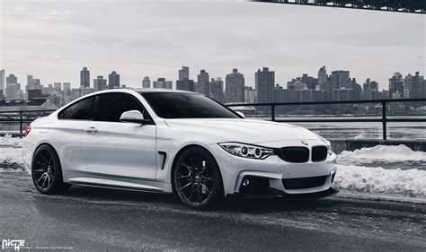 Freezing White Bmw M4 Coupe Fitted With Niche Custom Wheels —
