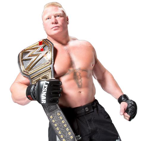 Brock Lesnar Wwe Champion New Render By Wwe Design By Wwedesigners On