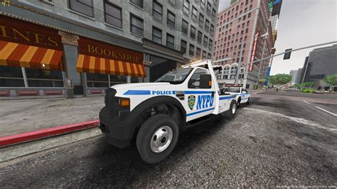Nypd Fleet Services Division F 550 Tow Truck Gta5