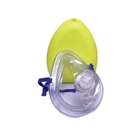 Pocket Resuscitation Mask In Hard Plastic Case Nursing Consumables