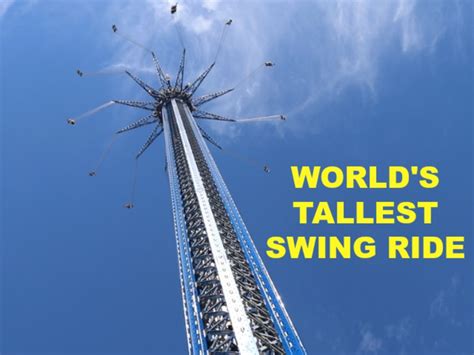 Starflyer Worlds Tallest Swing Ride Now Open In Orlando Florida