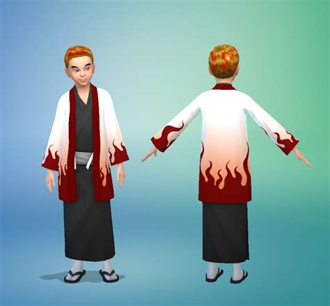 Mod The Sims Child Yukata Recolors Demon Slayer