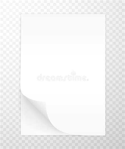 Feuille A4 Vide De Livre Blanc Avec L Ombre Calibre Pour Votre Conception Positionnement