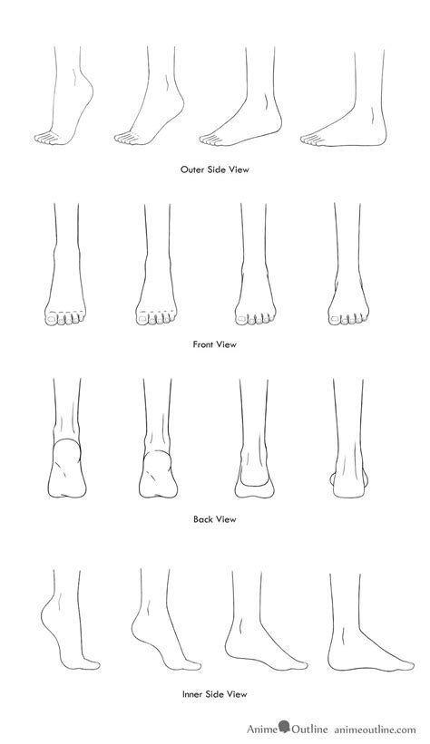 Drawings Of Anime Feet In Different Positions Anime Drawings Tutorials Fashion Drawing