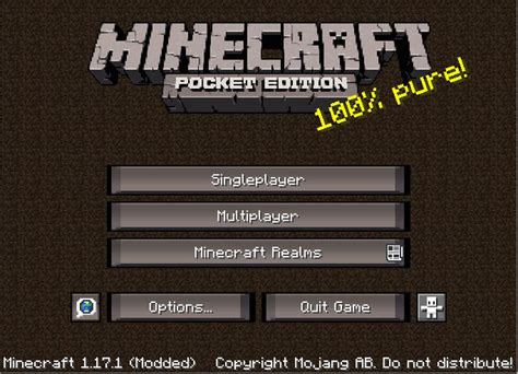 Old Minecraft Title Screen Pre 060 Editon 120212011201192