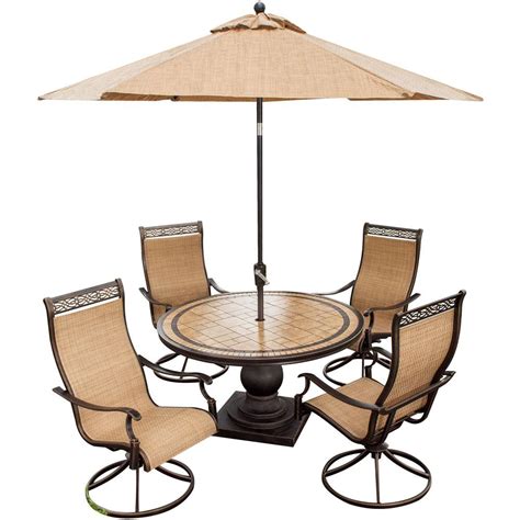 patio dining sets round table Armless cilantro