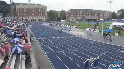 High School Girls 100m Class A Finals 1 Class 1a Khsaa State Track Meet