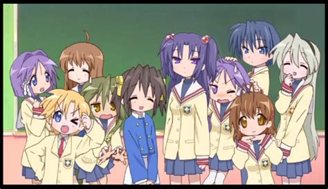 Lucky Star And Clannad Crossover Clannad Anime Crossover Anime
