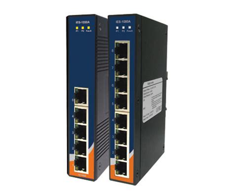 Din Rail Fast Ethernet Switch Unmanaged ‹ 6 Ports Oring Networking