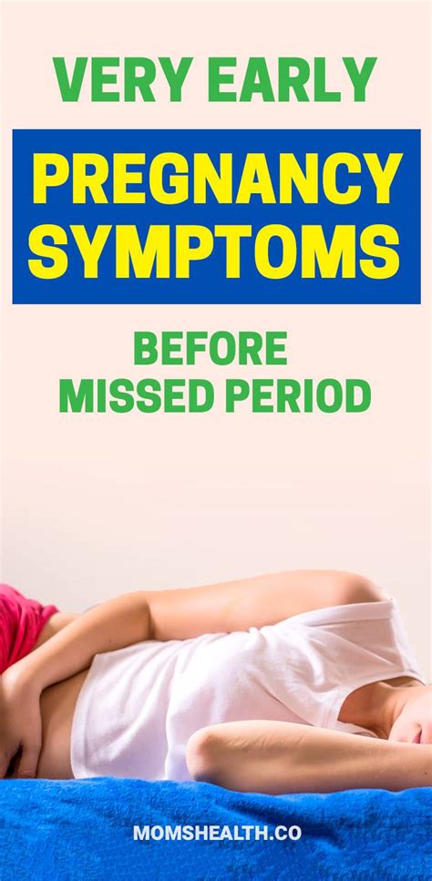very early pregnancy symptoms before missed period health food weight loss