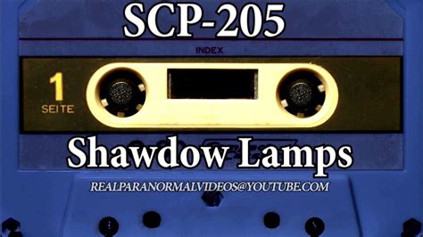 Scp Explained 205 Shadow Lamps Youtube