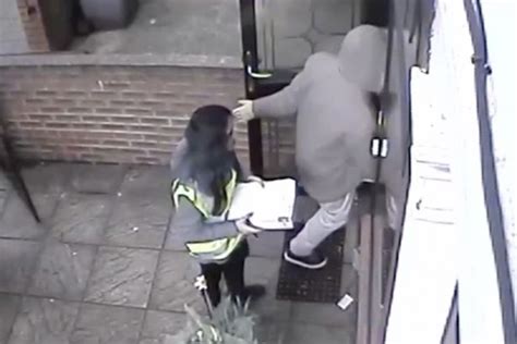 Cctv Captures Brutal Doorstep Attack After Woman Poses As Courier To