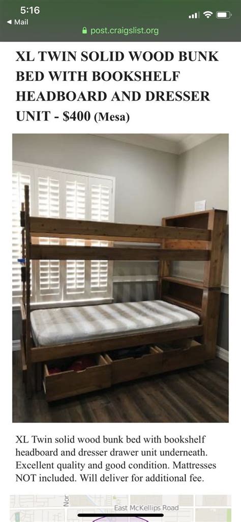 Get the best deals on bunk beds. Craigslist Bunk Beds for Sale 2020 in 2020 | Used bunk ...