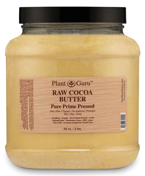 Buy Raw Cocoa Butter 14kg 100 Pure Fresh Natural Cold Pressed Skin
