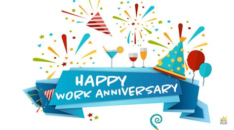 4 happy 10th work anniversary email to the chairperson of the company. 45 Happy Work Anniversary Wishes | Love Working With You!