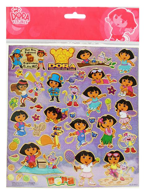 Dora The Explorer Imagination Fun Assorted Sticker Collection 41