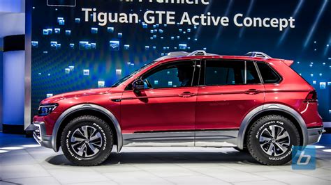 VW Shows Off The Tiguan GTE Active Concept In Detroit