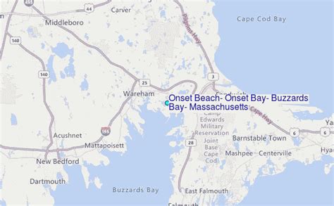 Onset Beach Onset Bay Buzzards Bay Massachusetts Tide Station