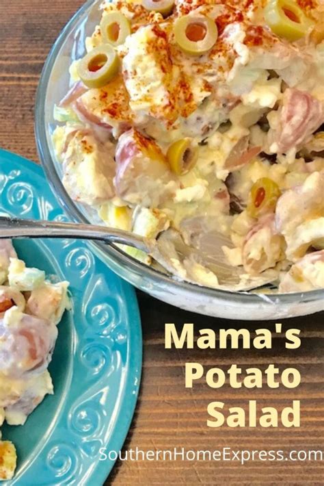 Mama’s Easy Potato Salad Recipe Southern Home Express