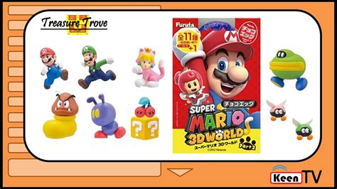 Super Mario 3d World Chocolate Surprise Eggs Awesome Collectibles