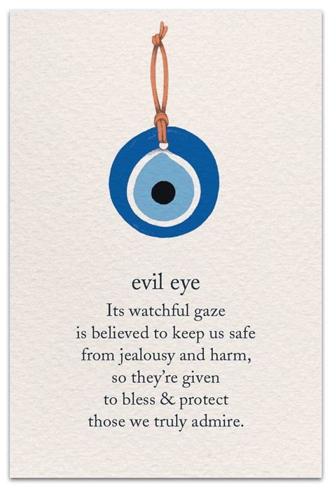 Evil Eye Necklace Blue Evil Eye Bead Evil Eye Charm Necklace
