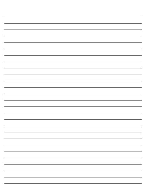 Free Printable Primary Lined Writing Paper