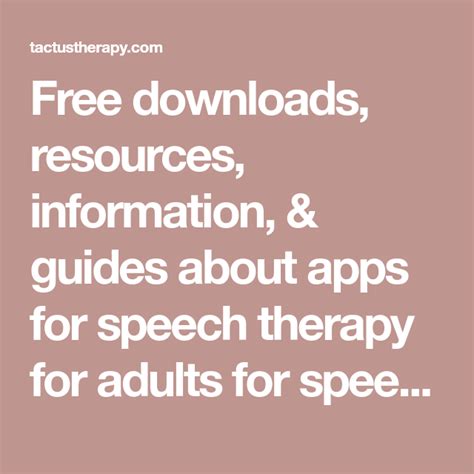 This app helps to improve the speech capabilities of an aphasia patient. Free downloads, resources, information, & guides about ...