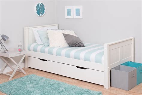 For example, a small single bed with storage compartments enable you to deposit bulky duvets and blankets. Classic Kids Single Bed