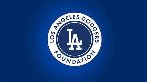 Download Los Angeles Foundation Dodgers Logo Wallpaper