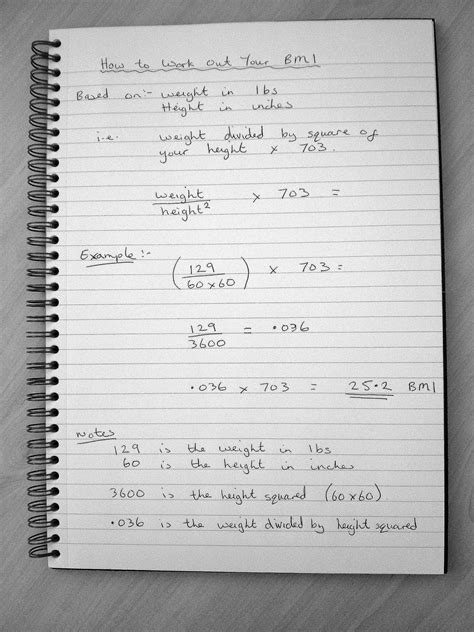 Sep 24, 2020 · example. Health and Fitness Den: Formula for How to Work Out Your BMI Body Mass Index