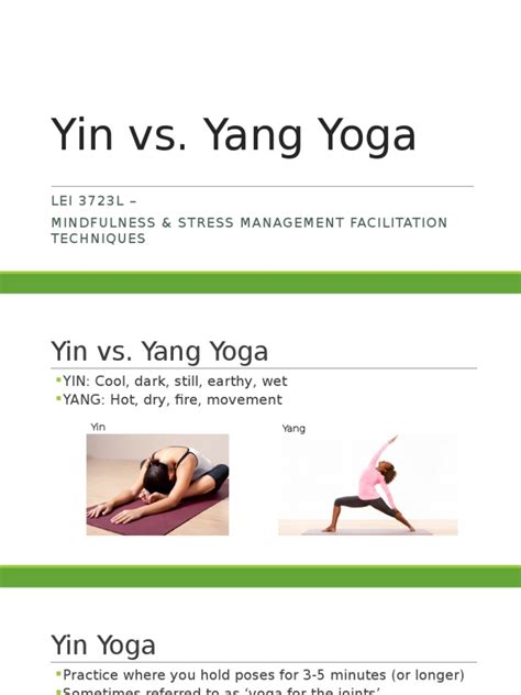 yin vs yang yoga pdf