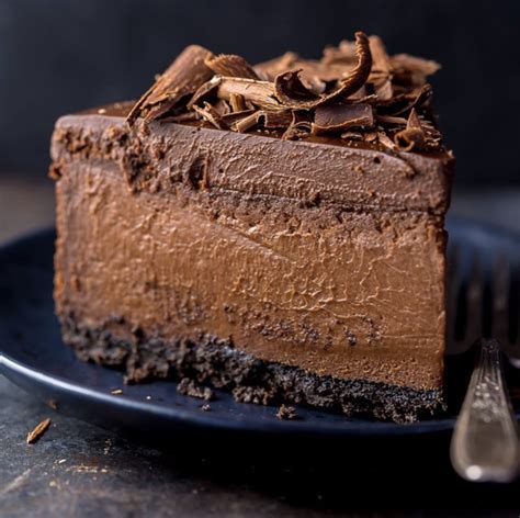 Creamy Chocolate Cheesecake With Ganache Topping Recipe The Feedfeed
