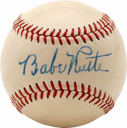 Ruth Babe Baseball Signed Sold Auction Million