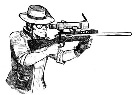 Tf2 Sniper By Kichisu On Deviantart Tf2 Sniper Sniper Team Fortress 2